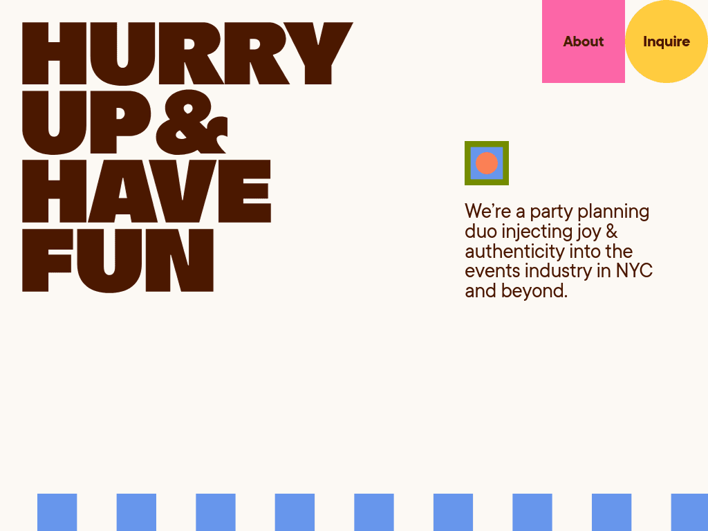 Hurry up & Have fun