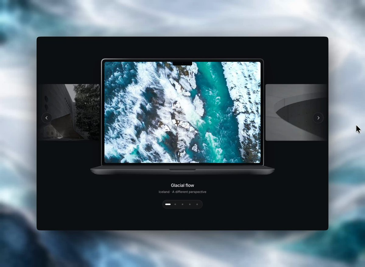 MacBook 媒体轮播