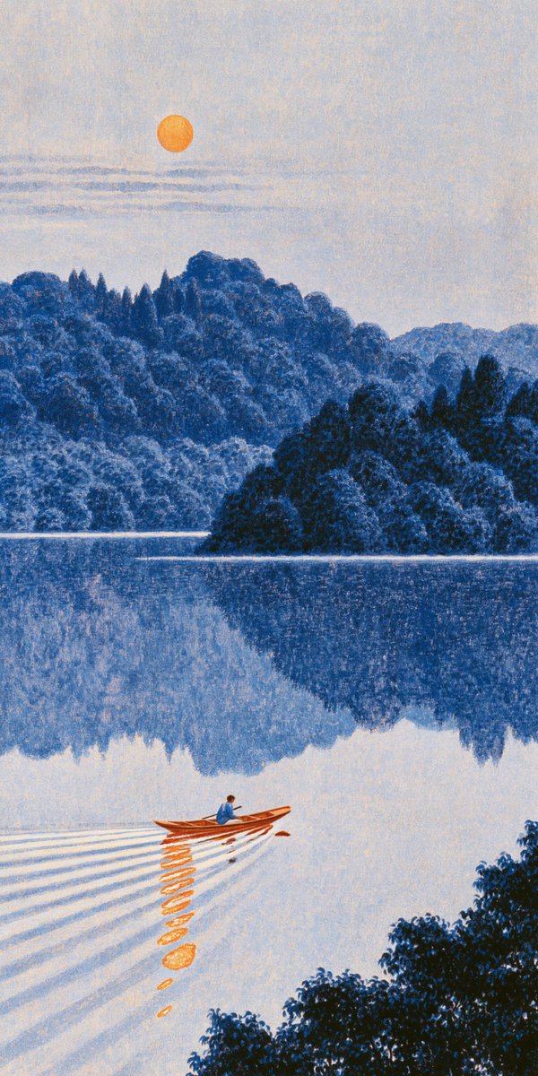 湖畔林野插画 · 4