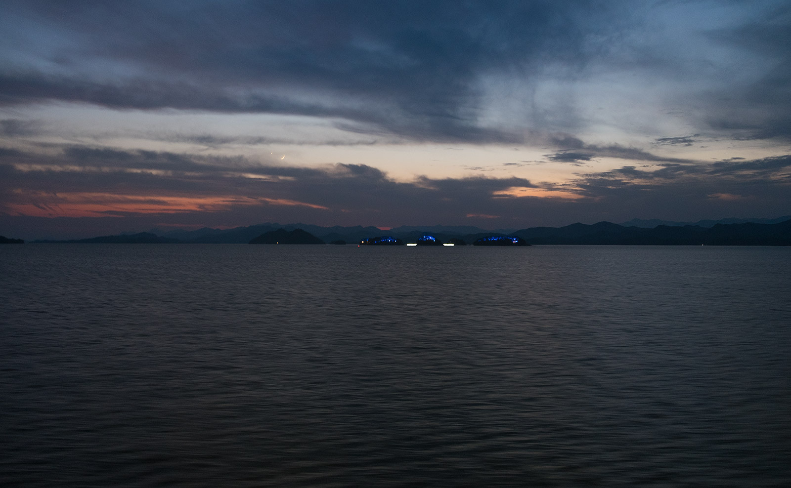 千岛湖夜游