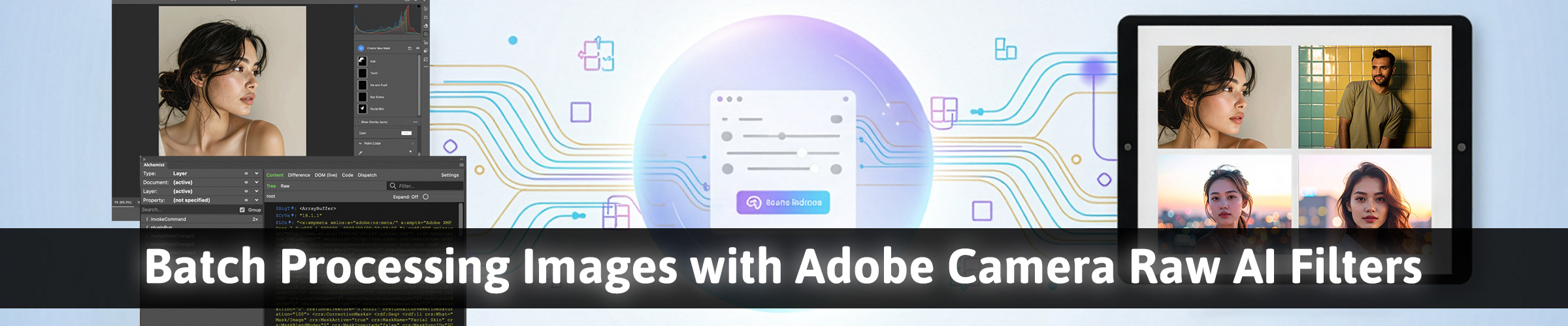 Batch Processing Images with Adobe Camera Raw AI filters