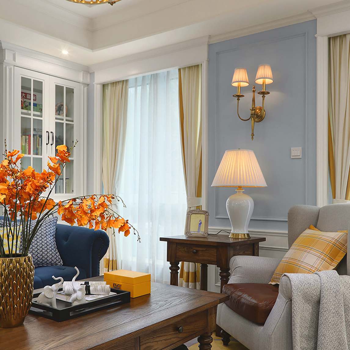 欧式宫廷风客厅,富丽堂皇的居家环境