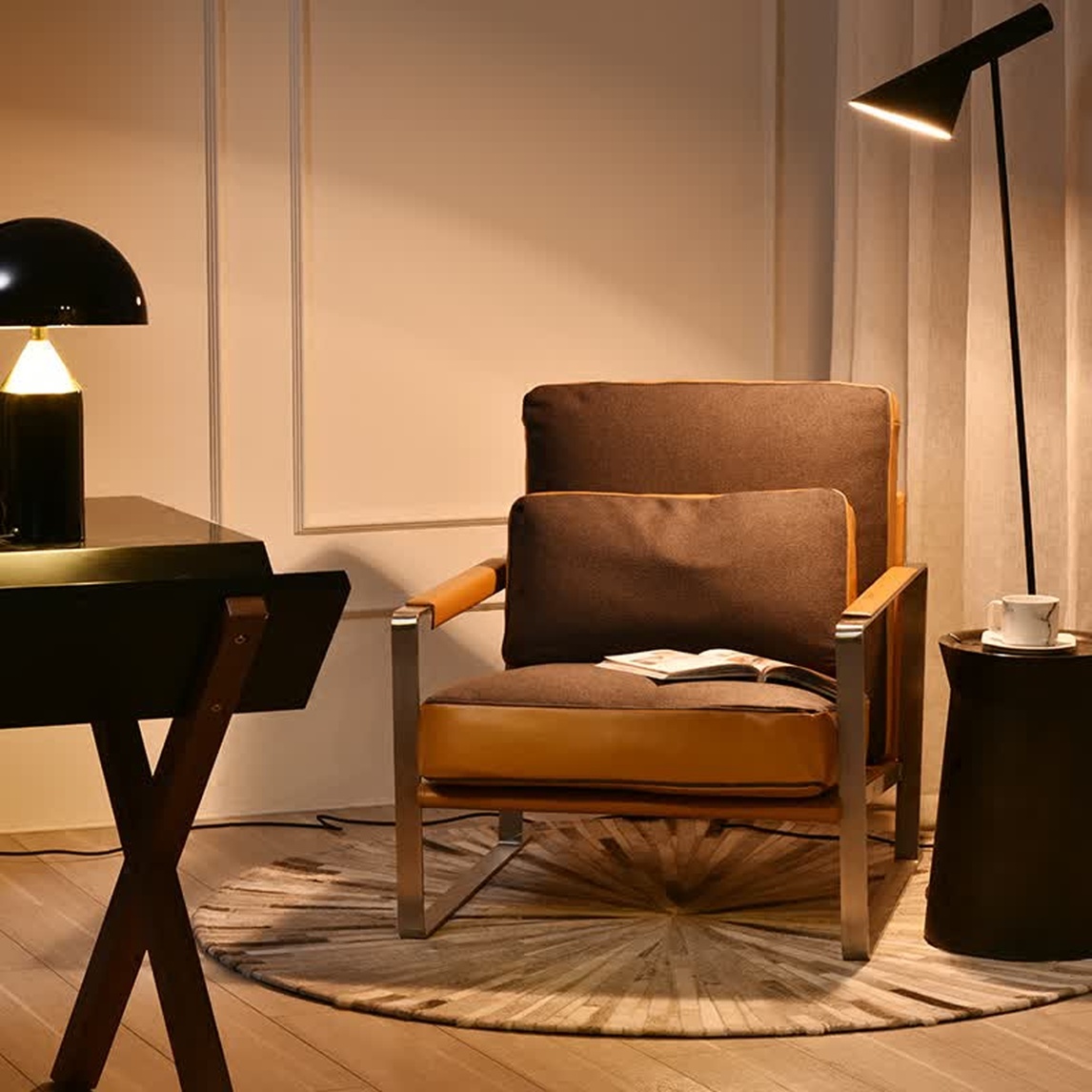 北欧ins风极简温馨客厅