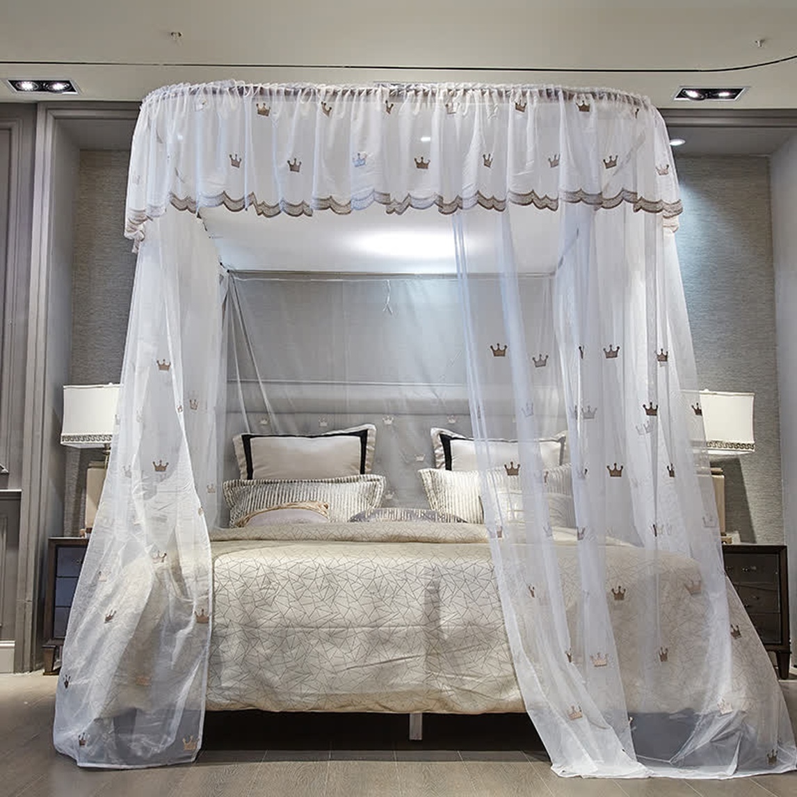 欧式风蚊帐,给你安稳舒适睡眠 - 尚新家居设计效果图 - 每平每屋