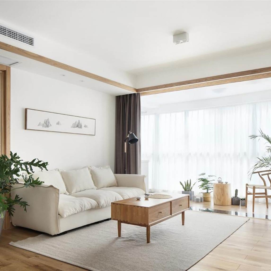 新中式风格客厅,简约又耐看