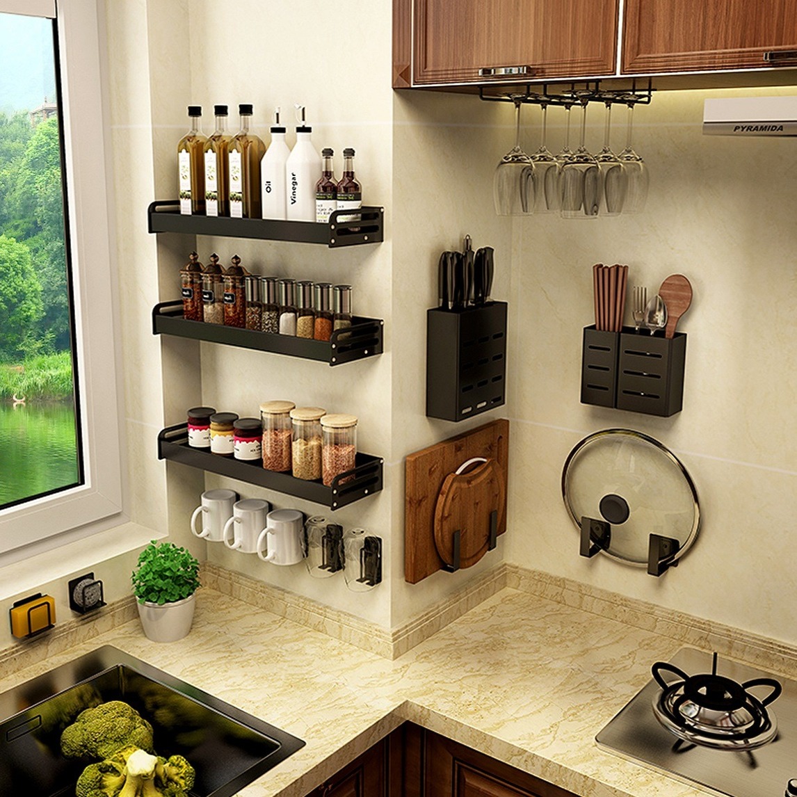 收纳有方,让厨房整洁清新 - 生**局设计效果图 - 每平每屋·设计家