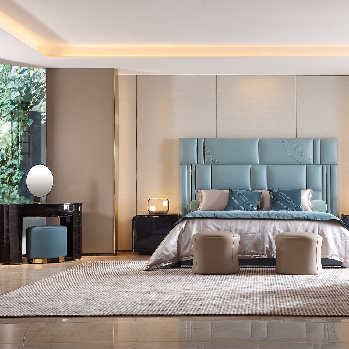 卫诗理visney意式极简卧室