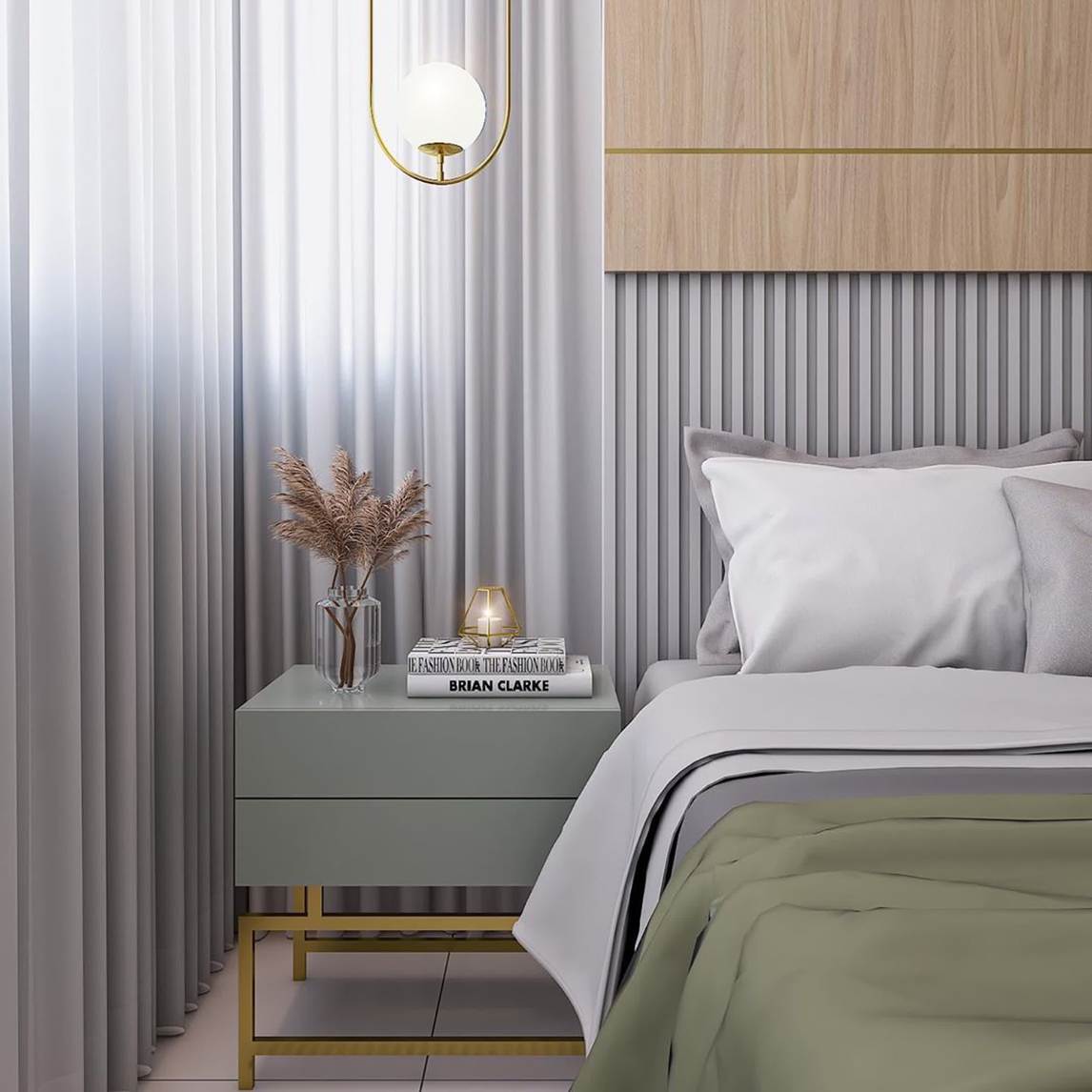 简单床头一角体现生活高品质