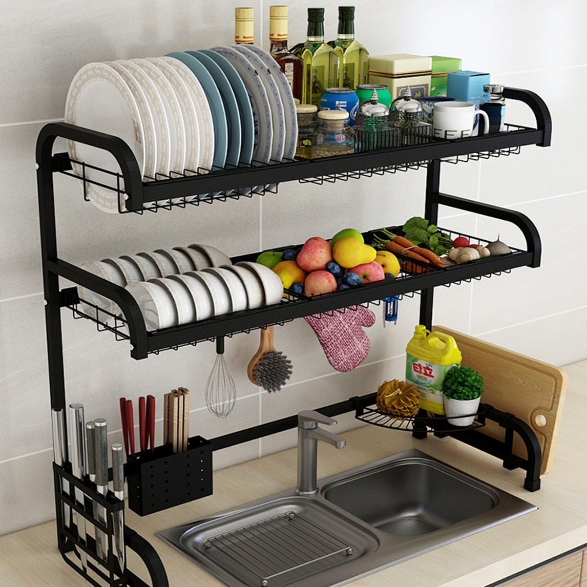 水槽上的置物架