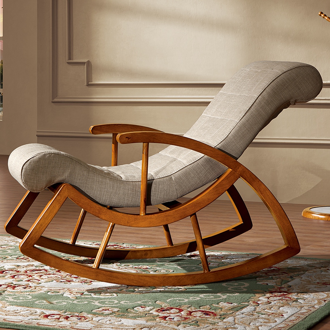 舒适摇摇椅享受舒适瞬间