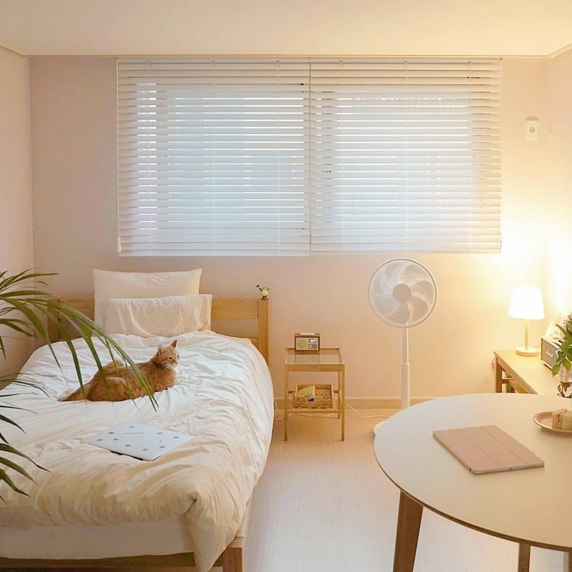 北欧风卧室,打造少女心房间