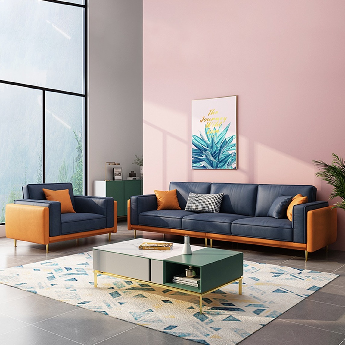 粉色北欧客厅,给你美的世界