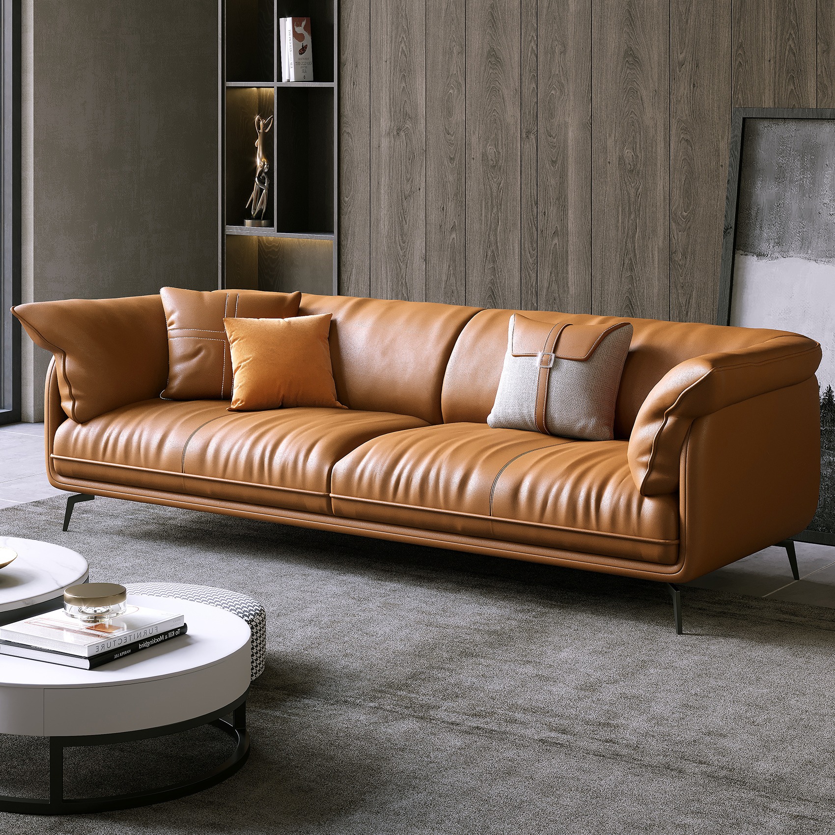 极简沙发对材质和工艺的要求非常高