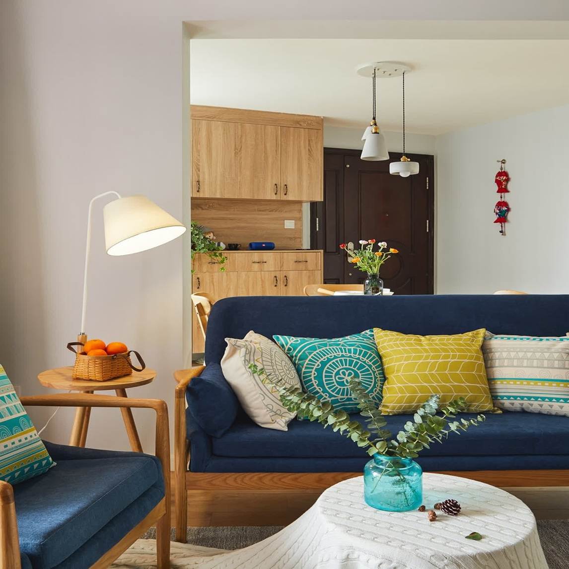 混搭风客厅,极具格调和风范