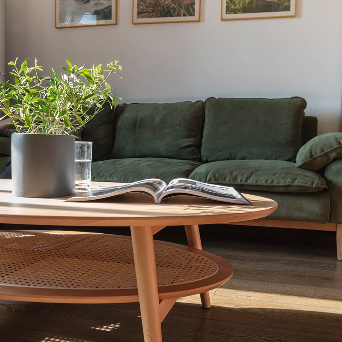 舒适惬意的简约北欧风客厅