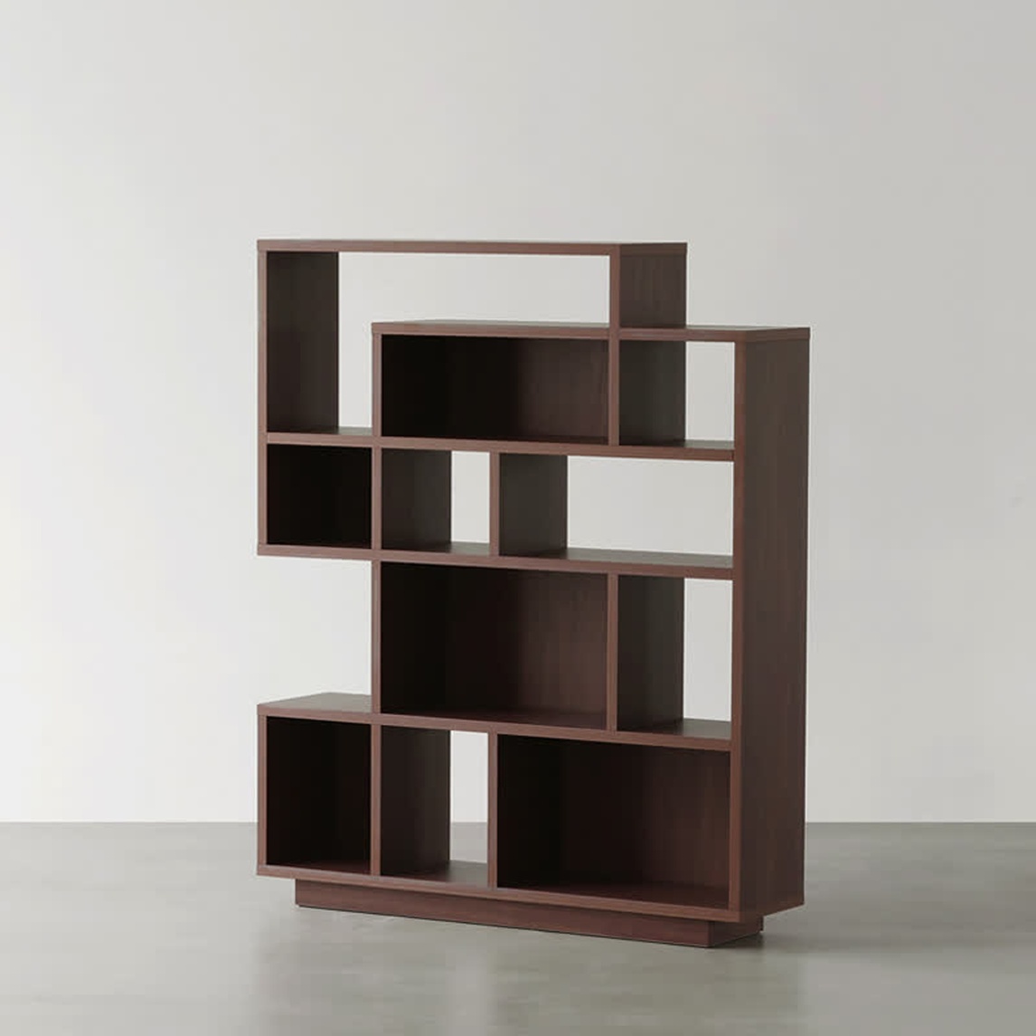 木格子落地书架