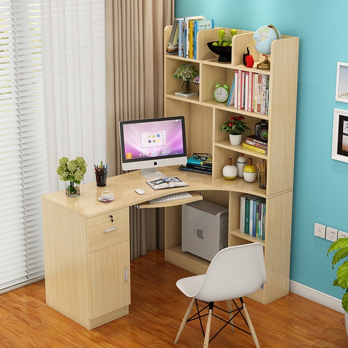 多功能转角桌,随心储物 - 哼哈小er家设计效果图 - 每平每屋·设计家