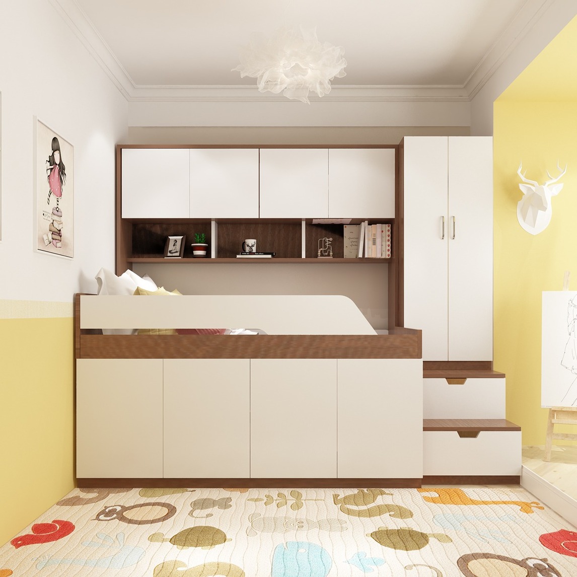 儿童房就应该这样装 - 豪司装饰家设计效果图 - 每平每屋·设计家