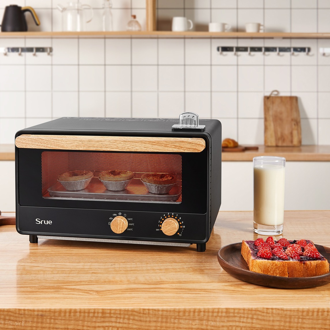 精致生活,少不了高颜值的小烤箱 - srue爱分享设计效果图 - 每平每屋