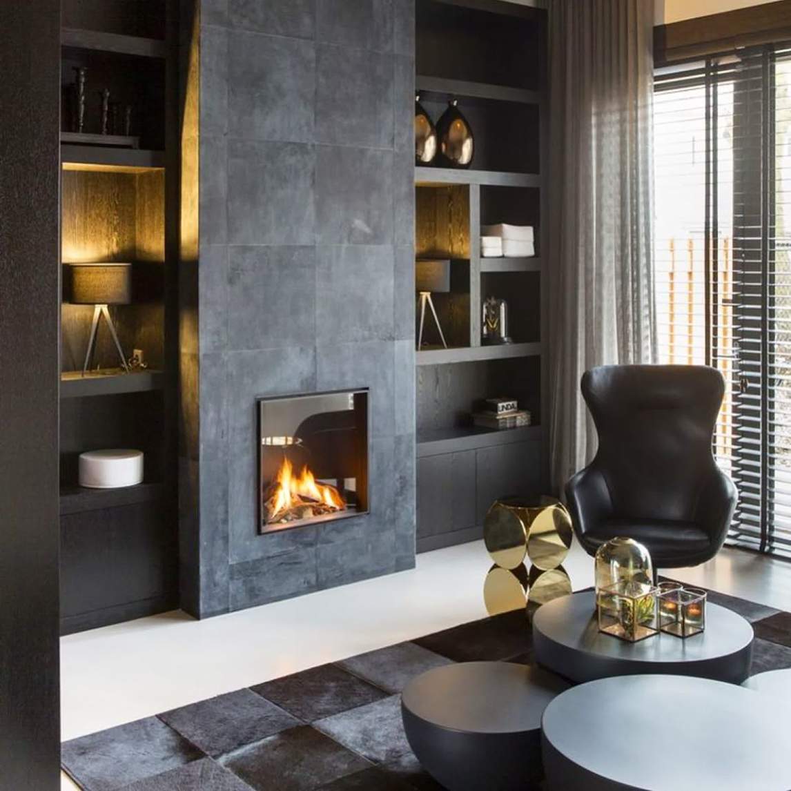 复古时尚风客厅也能有高级感