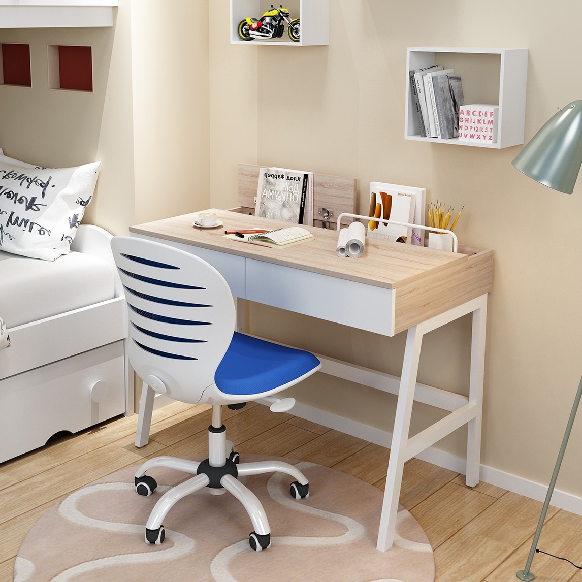 家用书房学习桌椅套餐
