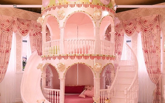 粉色公主风——浪漫卧室