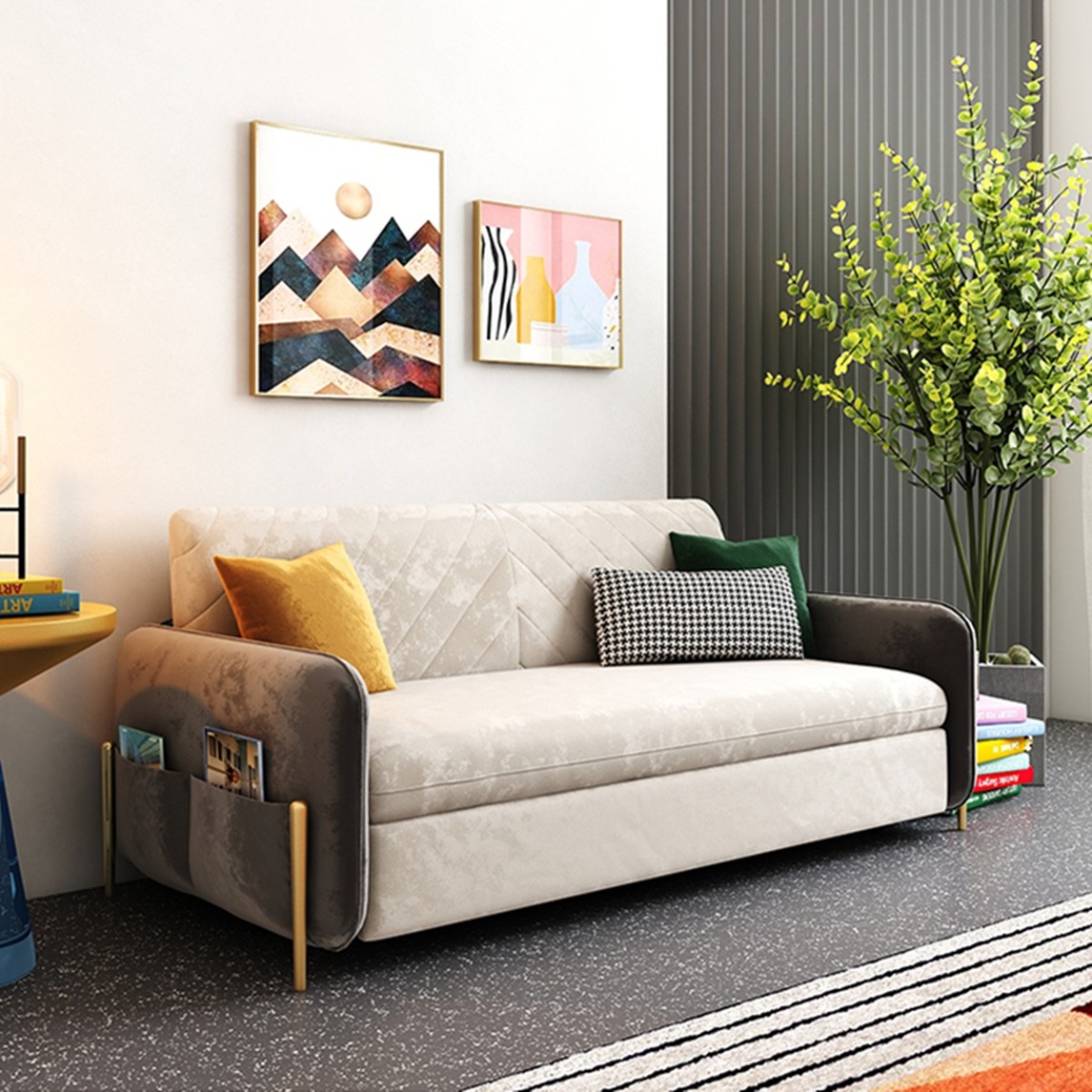 可折叠沙发床,轻松拯救小户型 - 心语斜夕喵小铺设计效果图 - 每平每