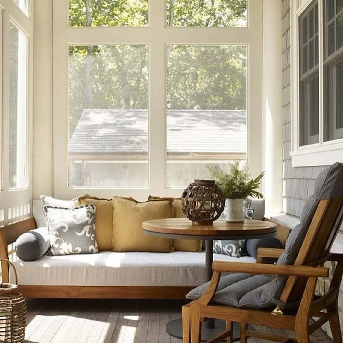 自然简洁北欧风,阳台秒变休闲角