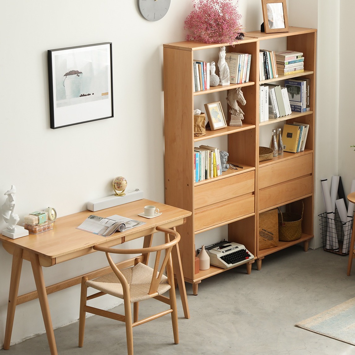 清新简约书房美搭方案