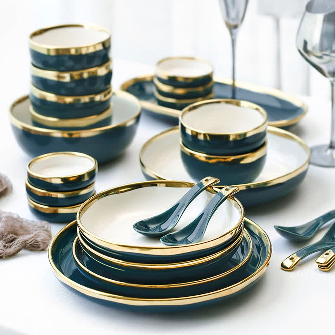 ins风餐具,跟美食更配呢 - 嫩芽设计设计效果图 - 每平每屋·设计家