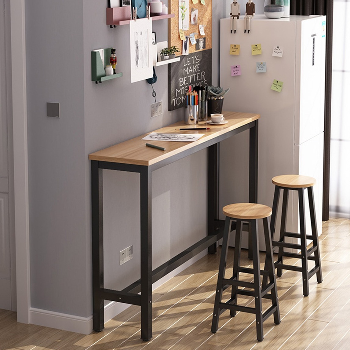 北欧风餐厅吧台,简单又个性