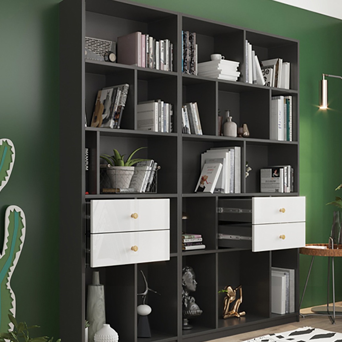 学霸的家里都有这样书柜