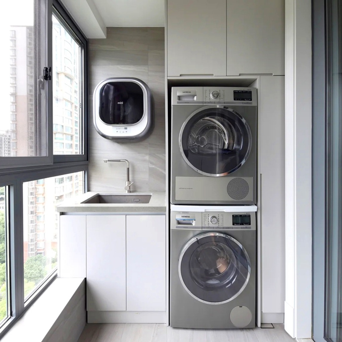 洗衣区如何布置颜高又实用?洗衣房设计方案大分享 - 本地资讯 - 装一网
