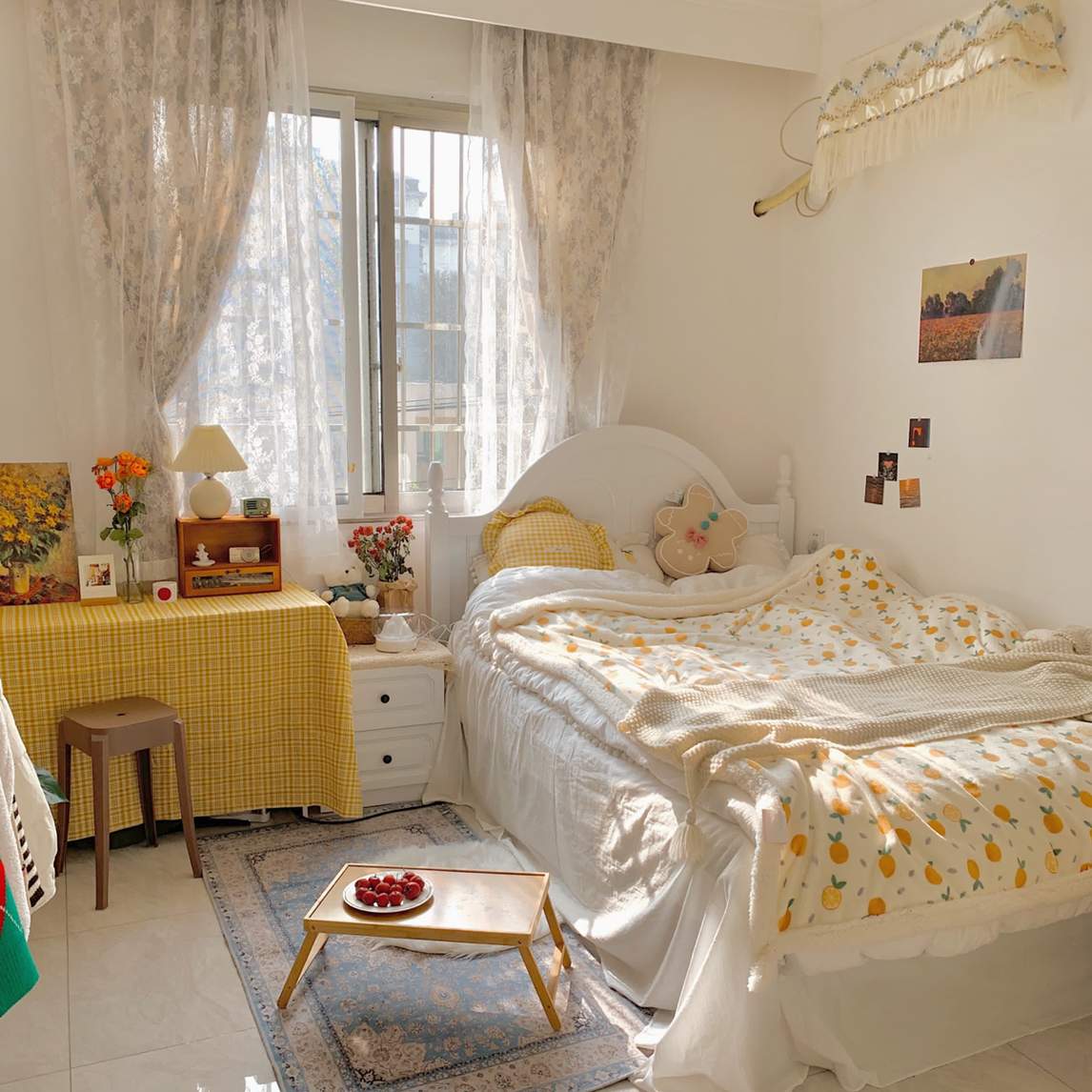 暖色系的卧室设计打造温馨小窝