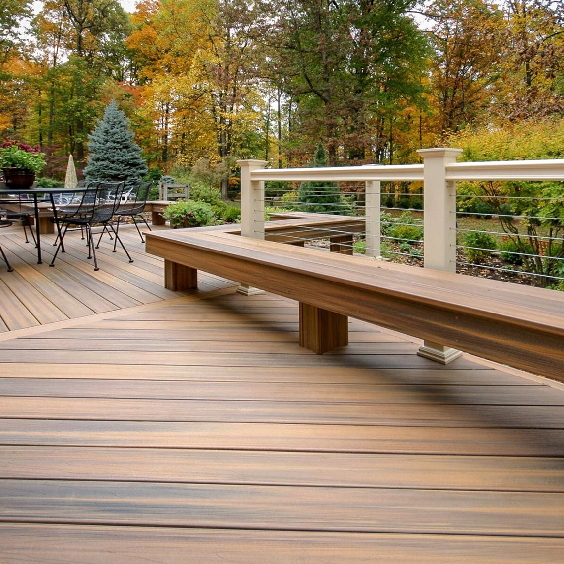 新时代防腐木户外地板