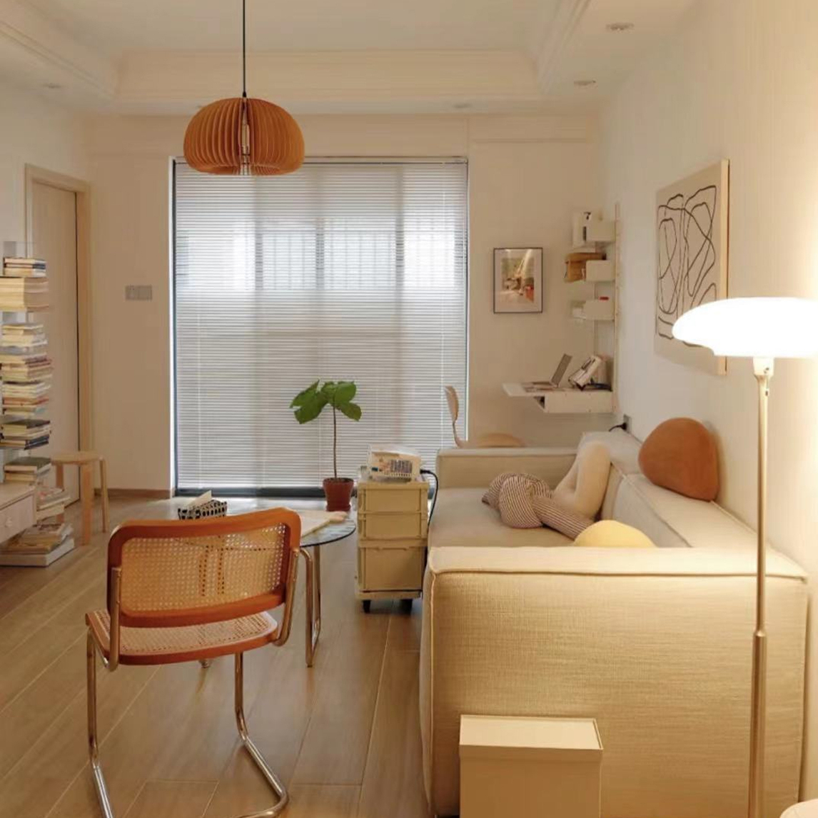 小户型客厅这样装,照样温馨又舒适