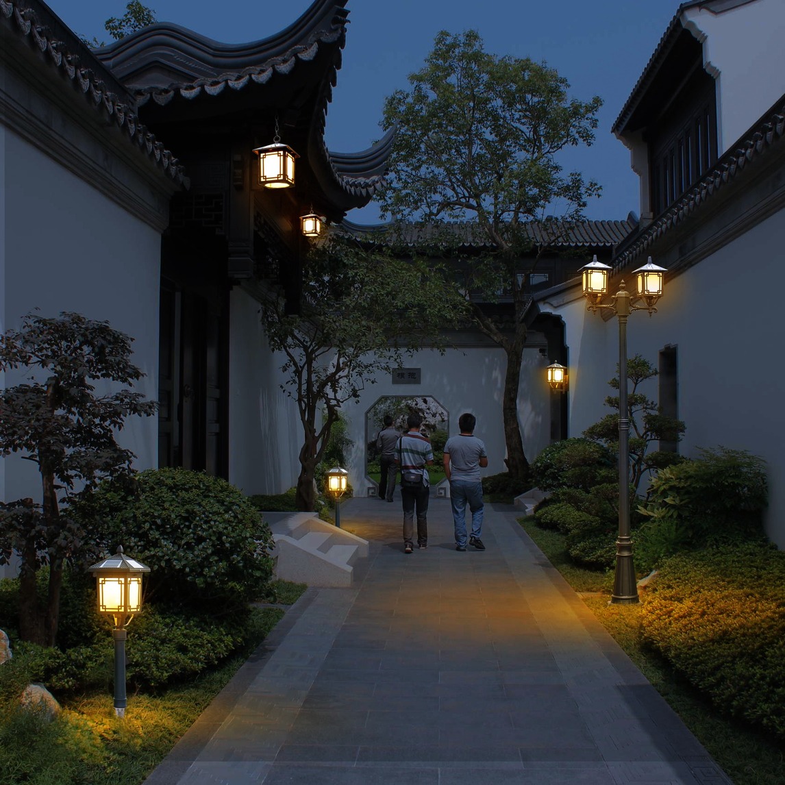 中式庭院的美仿佛与生俱来