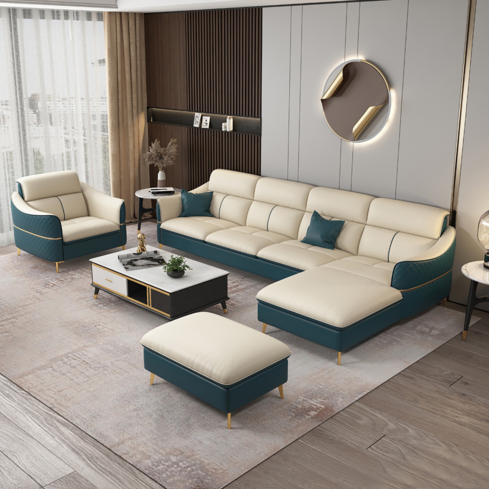 现代风格客厅沙发