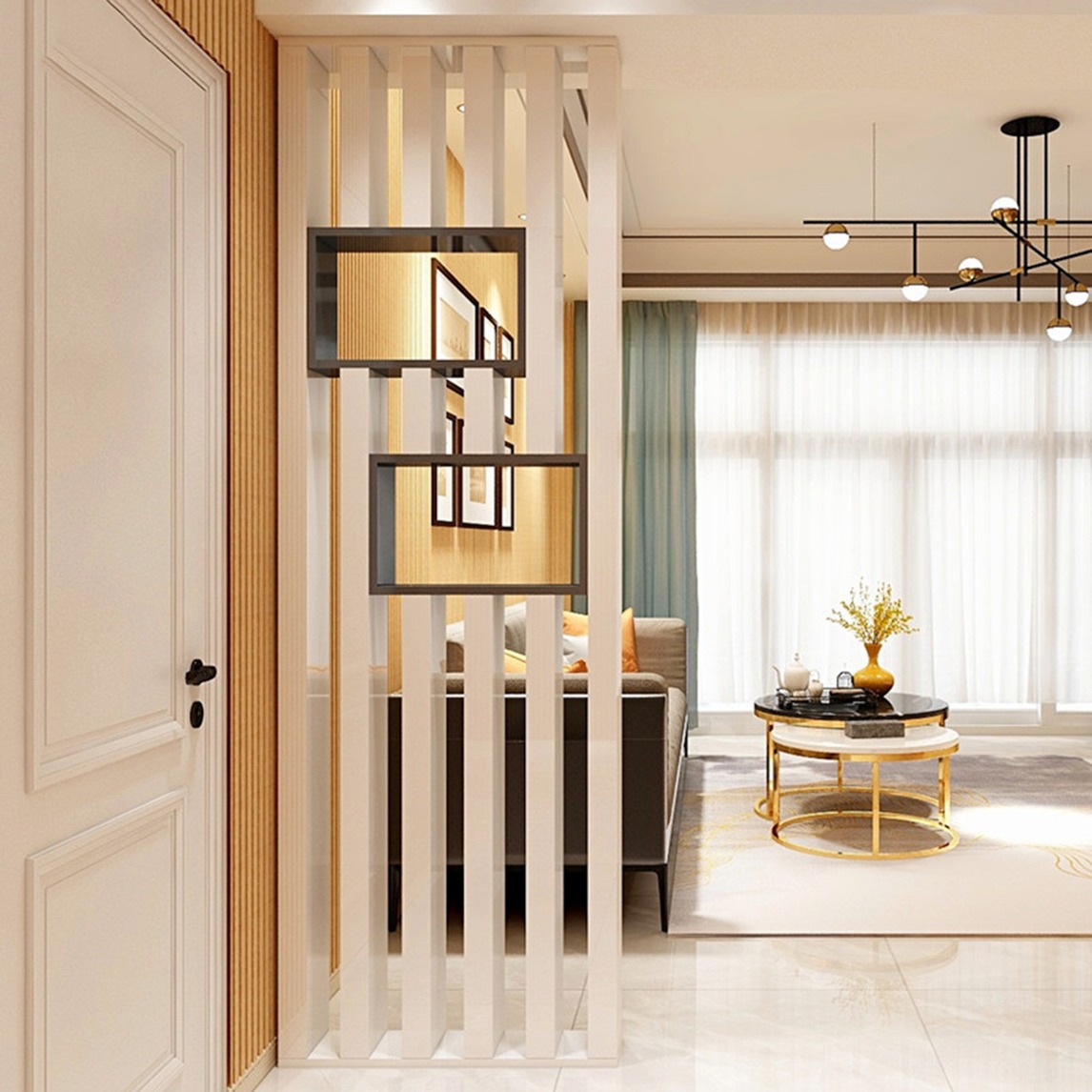 现代简约玄关,感受到家的便捷温暖