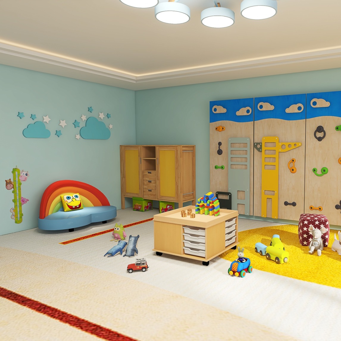 儿童玩耍房 - haba设计效果图 - 每平每屋·设计家