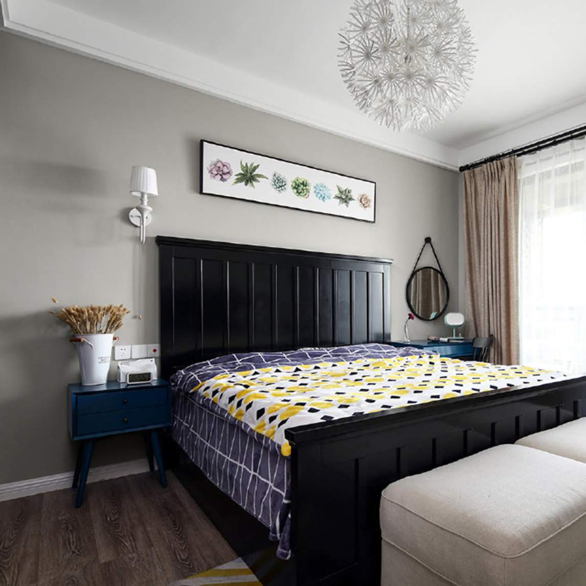 北欧式卧室,打造属于你的温馨