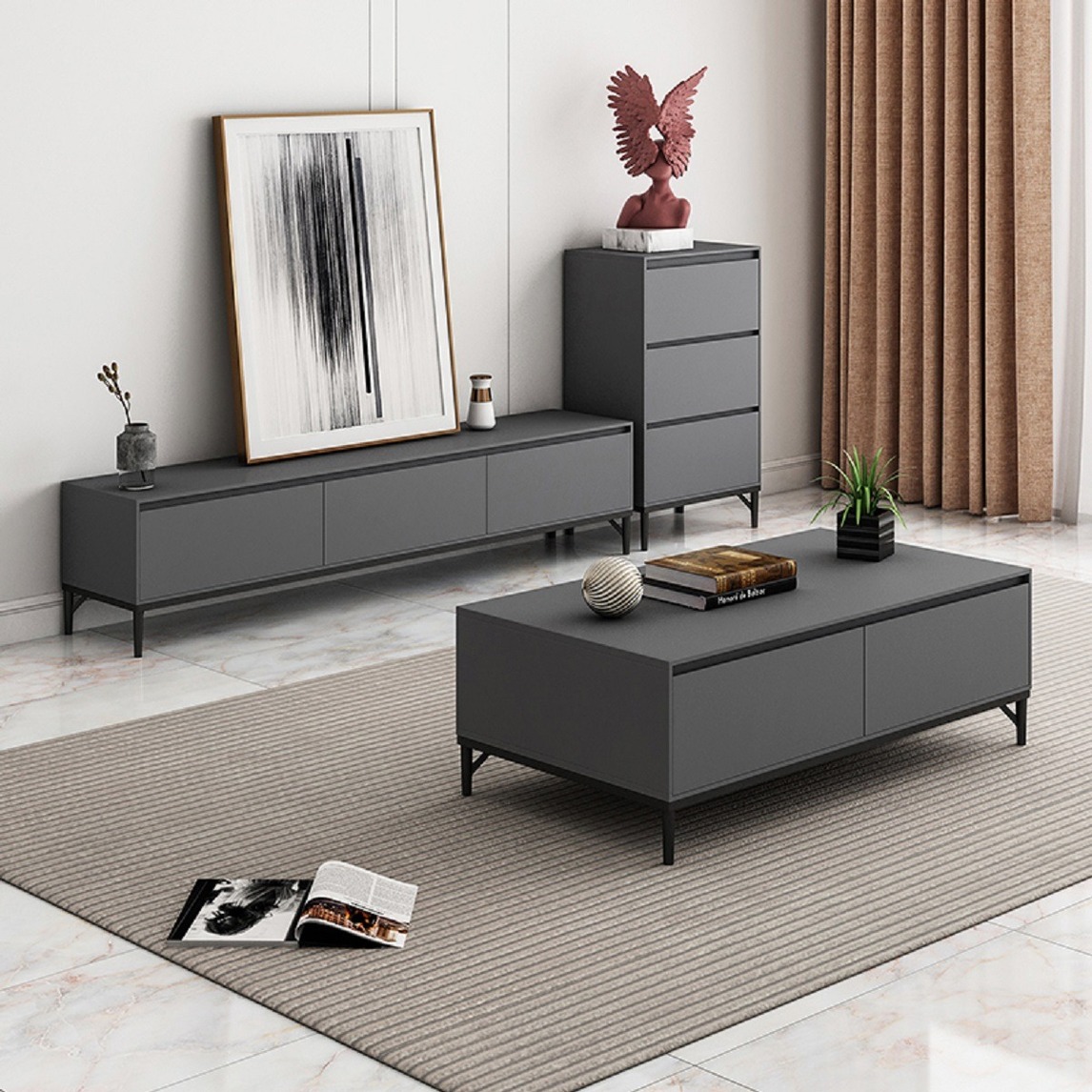 星空灰透出客厅的质感