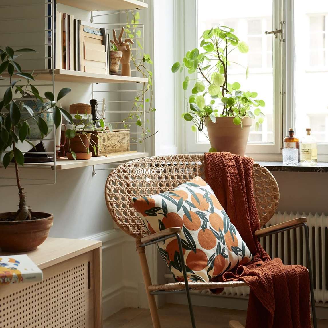 新中式阳台,一个充满生活气息的小房子