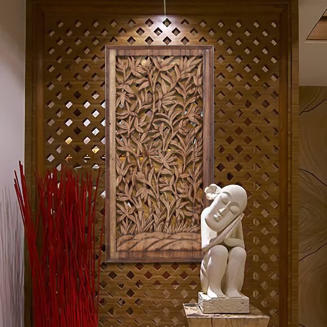 美式复古风玄关,更显古典雅致