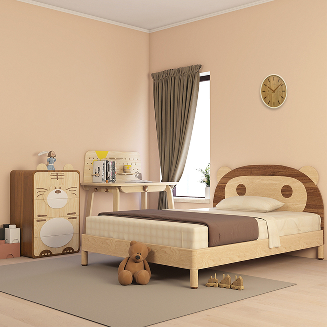 现代风格儿童房,为孩子的成长创造空间