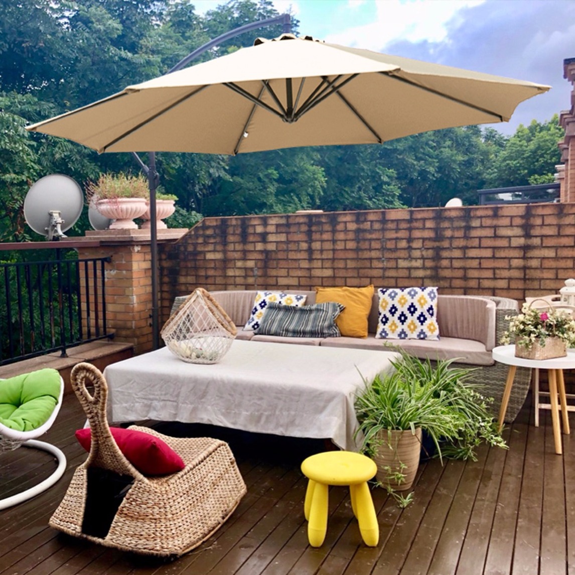 香蕉伞 藤编沙发