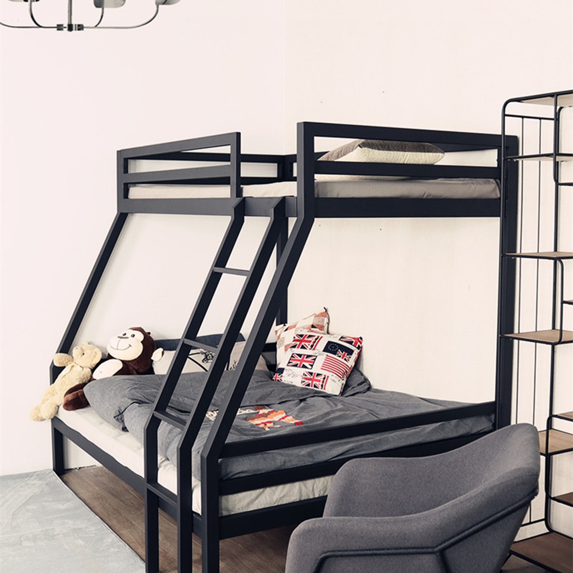 铁艺床摒弃了传统焊接方式简约美观 - 梦蜗居设计效果图 - 每平每屋