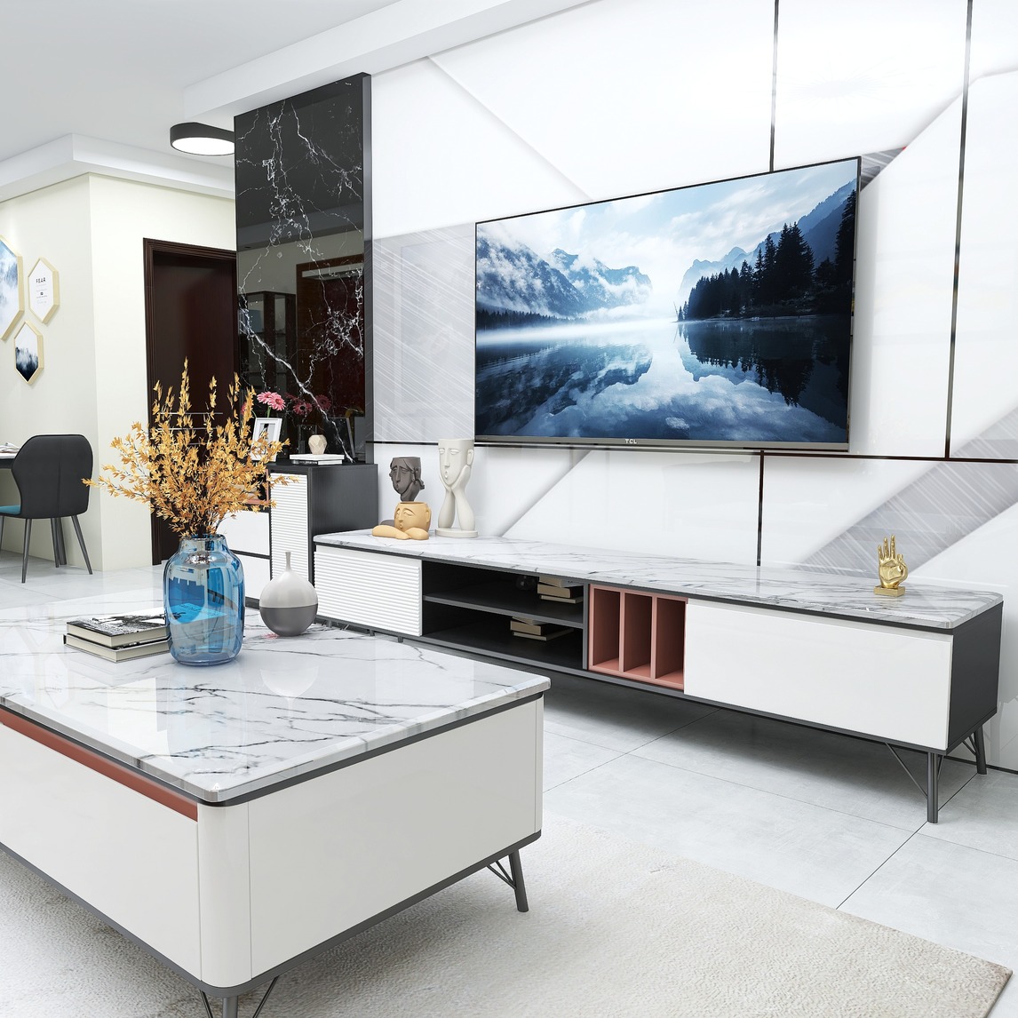 让居家客厅与众不同,现代简约风格