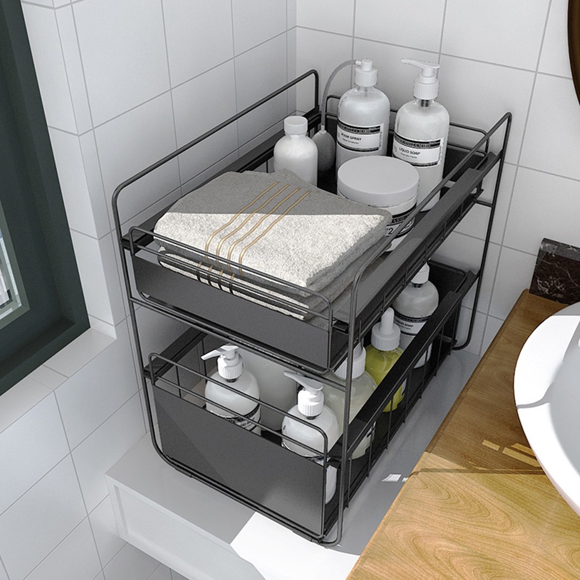 水槽下置物架一站式收纳