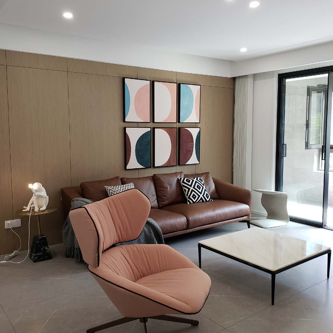 现代简约客厅,居家生活舒适感十足